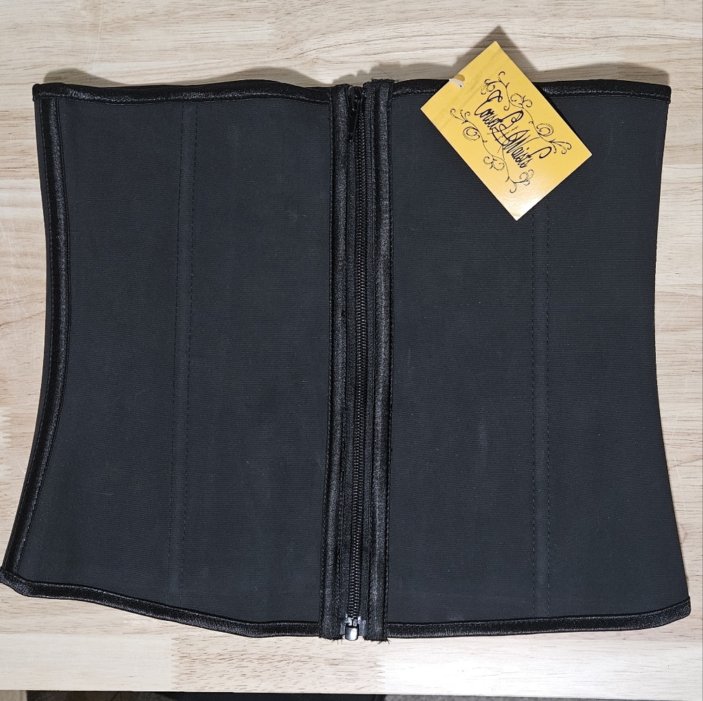 Latex Black Waist Trainer